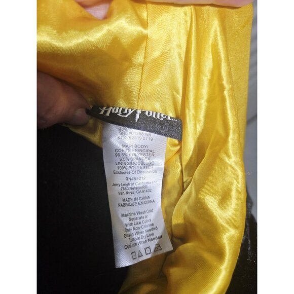 Universal Studios Wizarding World of Harry Potter XL Hufflepuff Robe Costume - Picture 9 of 10